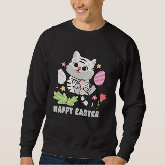 Cute Happy Easter Day Egg Hunt Boys Girls Kids Bab Trui