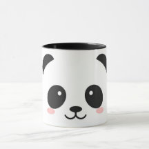 Cute Happy Face Panda