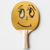 Cute Happy Face Tafeltennisbatje (Achterkant)
