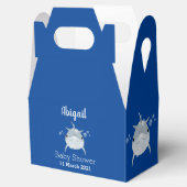 Cute happy kawaii dolphin cartoon bedankdoosjes (Geopend)