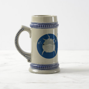 Cute happy kawaii dolphin cartoon bierpul