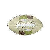 Cute happy kawaii kosnots cartoon illustratie american football (Voorkant)