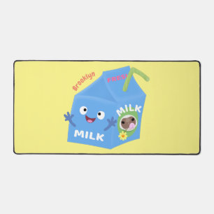 Cute happy milk carton cartoon bureaumat