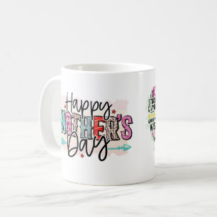 Cute Happy Moederdag Mok voor mam