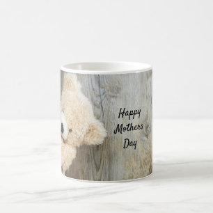 Cute Happy Mothers Day Teddy Bear Koffiemok