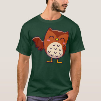 Cute Happy Owl T-shirt
