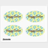 Cute Happy Paast Classic Round Sticker (Vel)