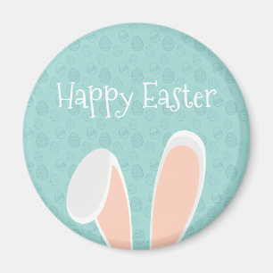 Cute Happy Paaster Bunny Ears Magneet