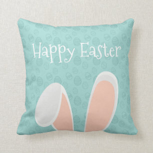 Cute Happy Paaster Bunny Ears Sierkussen
