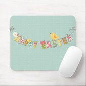 Cute Happy Paaster Card Muismat (Met muis)