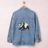 Cute happy panda bear with flower cartoon (Hangar)