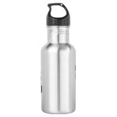 Cute happy panda beer met cartoon waterfles (Achterkant)