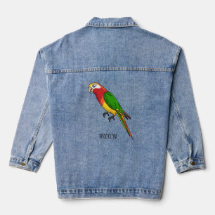 Cute happy parrot