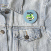 Cute Happy Pi Day Ronde Button 5,7 Cm (In situ)