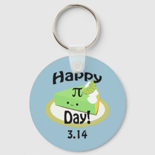 Cute Happy Pi Day Sleutelhanger