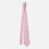 Cute Happy Pink Pig Face Stropdas (Achterkant)