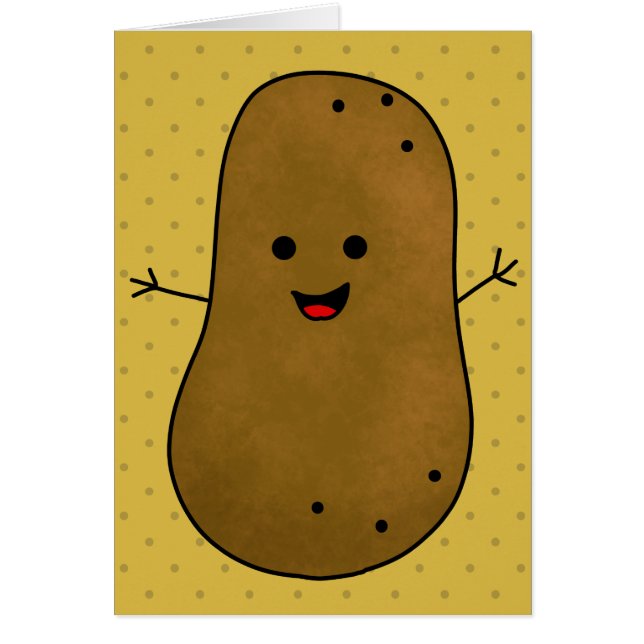 Cute Happy Potato (Voorkant)