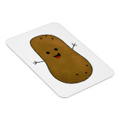 Cute Happy Potato Magneet (Rechterzijde)