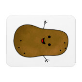 Cute Happy Potato Magneet (Horizontaal)