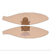 Cute happy potato springtouw cartoon basketbal (Panelen)