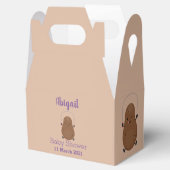 Cute happy potato springtouw cartoon bedankdoosjes (Geopend)