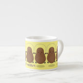 Cute happy potato springtouw cartoon espresso kop (Voorkant rechts)