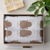 Cute happy potato springtouw cartoon tissuepapier (Geschenk)