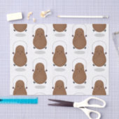 Cute happy potato springtouw cartoon tissuepapier (Craft)