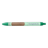 Cute happy potato springtouw cartoon zwarte inkt pen (Voorkant)