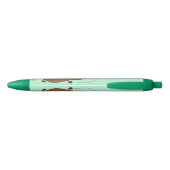 Cute happy potato springtouw cartoon zwarte inkt pen (Achterkant)