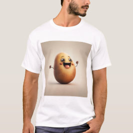 Cute happy potato t-shirt