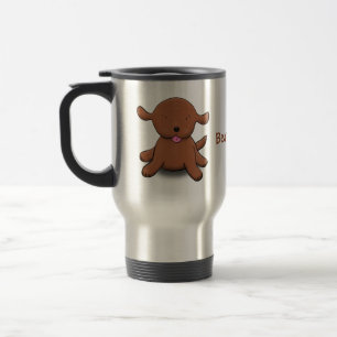 Cute happy puppy cartoon reisbeker
