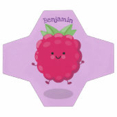 Cute happy raspberry cartoon illustratie voetbal (Enkel)