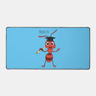 Cute happy red ant cartoon bureaumat