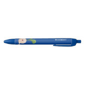 Cute happy seed cartoon illustratie zwarte inkt pen (Bodem)