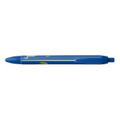 Cute happy seed cartoon illustratie zwarte inkt pen (Achterkant)