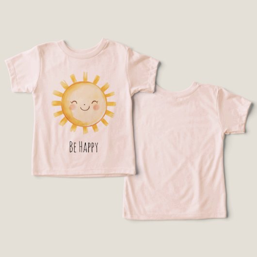 Cute Happy Sun  (Design Recto & Verso)