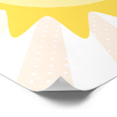 Cute Happy Sun Poster (Hoek)
