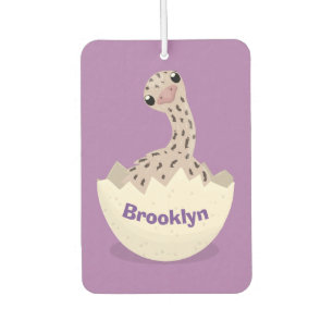 Cute hatching baby ostrich illustration luchtverfrisser