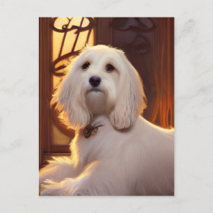 Cute Havanese Puppy Dog Briefkaart