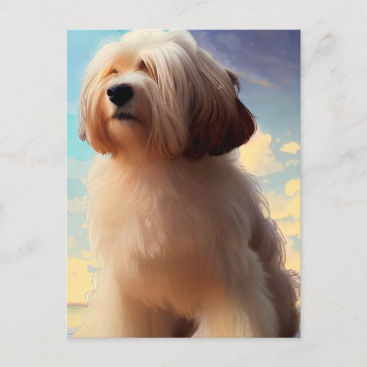 Cute Havanese Puppy Dog Briefkaart (Voorkant)