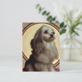 Cute Havanese Puppy Dog Briefkaart (Staand voorkant)