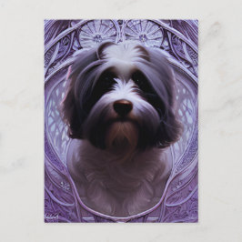 Cute Havanese Puppy Dog Briefkaart