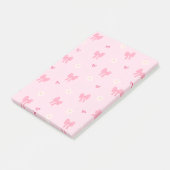 Cute Heart Checklist Post-it | Minimaliste (Incliné)