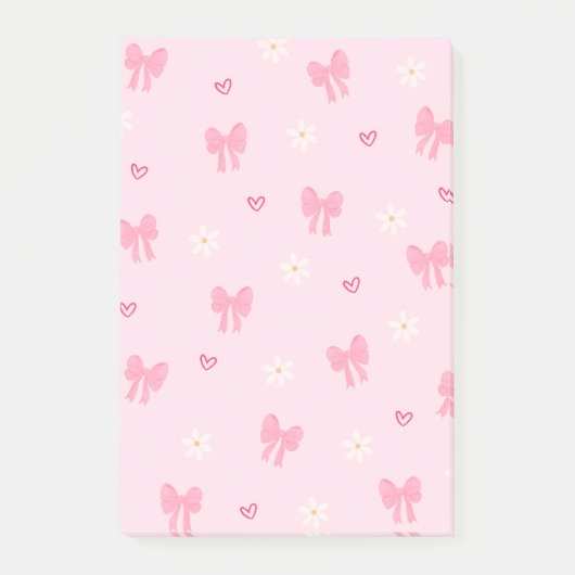 Cute Heart Checklist Post-it | Minimaliste (Devant)