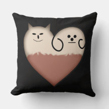 Cute Heart Friends Decorative Kussenhoes