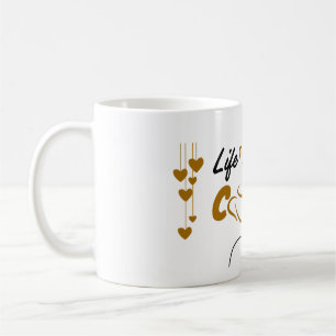 Cute Heart Graphic Koffiemok Klassieke Mok, 330