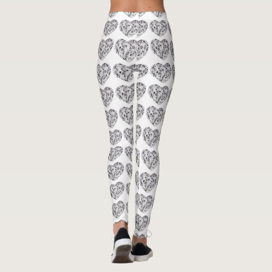 Cute Heart Leggings (Dos)