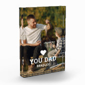 Cute HEART LIEFT U DAD Photo Names Fotoblokken (Links)