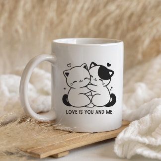 Cute Heart Mug for Valentine's Day